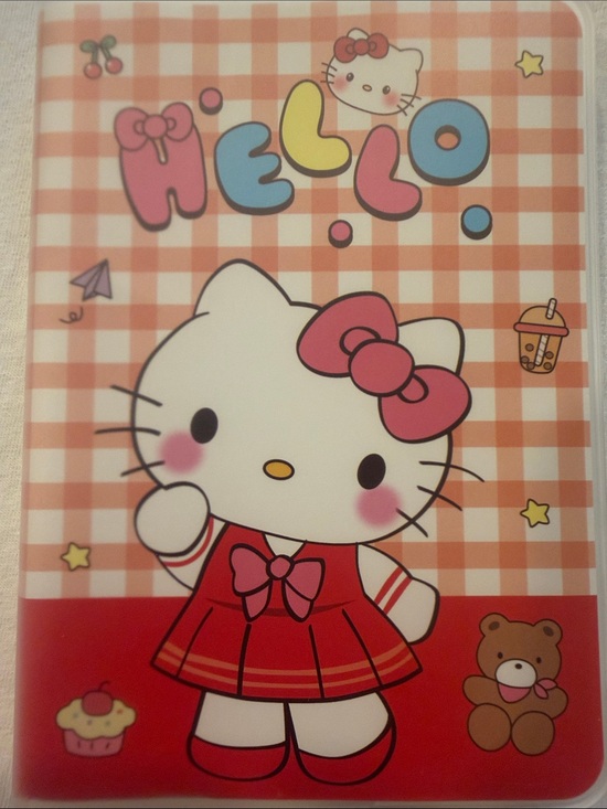 Hello Kitty Other - Sanrio Hello Kitty Red Multicolored Pocket Diary Notebook Paper Book New
